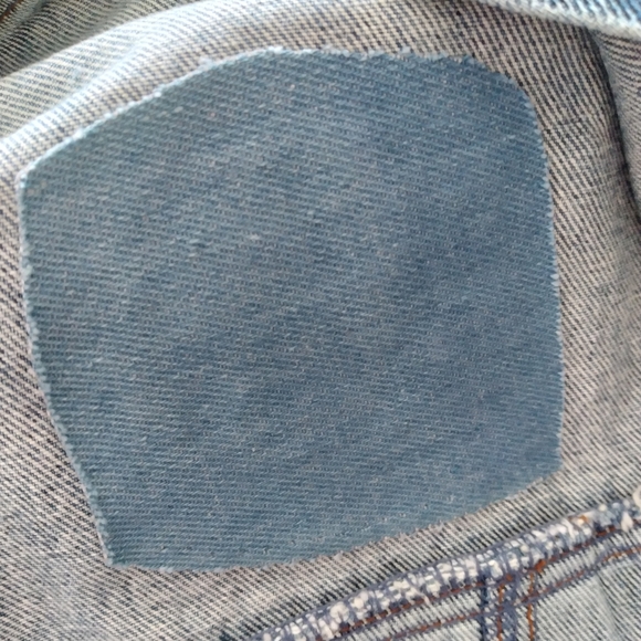 Vintage 3/4 Length Sleeve Jean Jacket by Roots - Picture 12 of 12